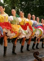 Lucnica folk dance group members desnuda