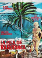 La isla de Rarotonga (1982) Escenas Nudistas