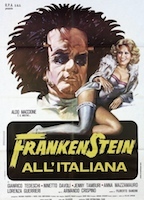 Frankenstein: Italian Style 1975 película escenas de desnudos
