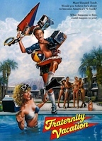 Fraternity Vacation 1985 película escenas de desnudos