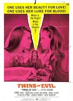Twins of Evil 1971 película escenas de desnudos