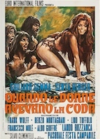 Cuando las mujeres tenían cola (1970) Escenas Nudistas