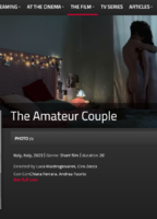 Amateur Couple 2023 película escenas de desnudos