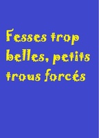 Fesses trop belles, petits trous forcés (1985) Escenas Nudistas
