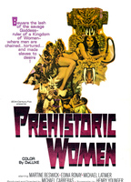 Prehistoric Women  1967 película escenas de desnudos