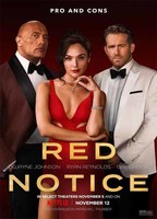 Red Notice 2021 película escenas de desnudos