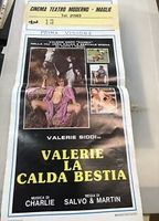 Valerie La Calda Bestia 1987 película escenas de desnudos