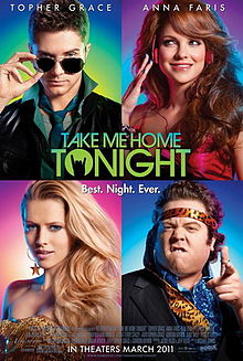 Take Me Home Tonight 2011 película escenas de desnudos