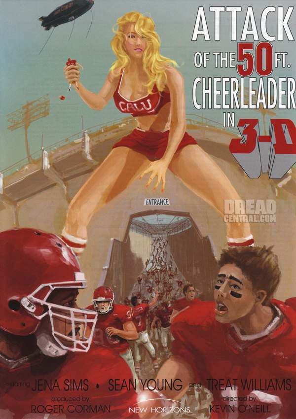 Attack of the 50ft Cheerleader escenas nudistas