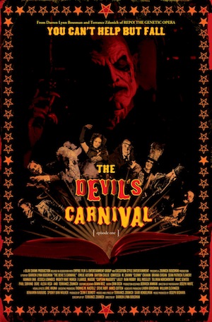 The Devil's Carnival 2012 película escenas de desnudos