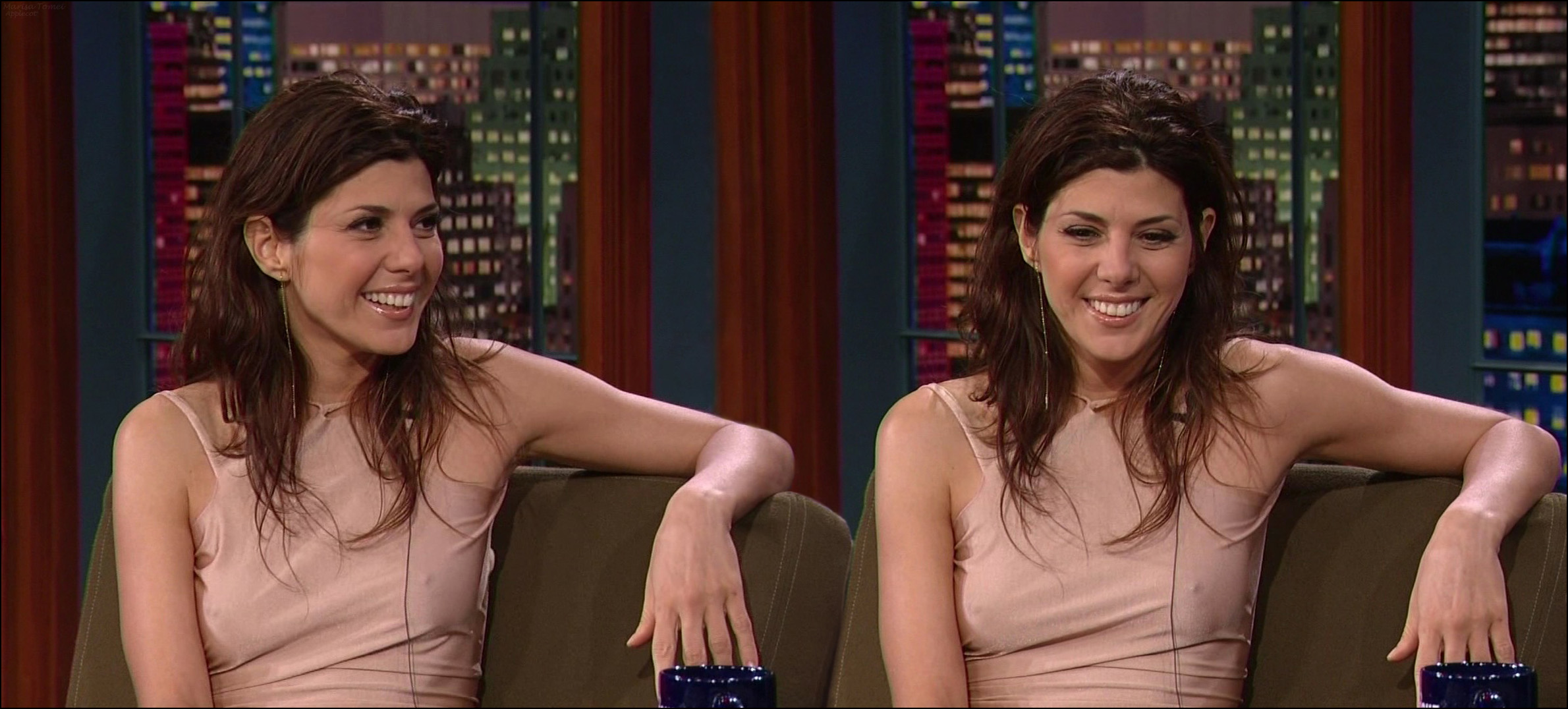 Marisa Tomei Desnuda En The Tonight Show With Jay Leno