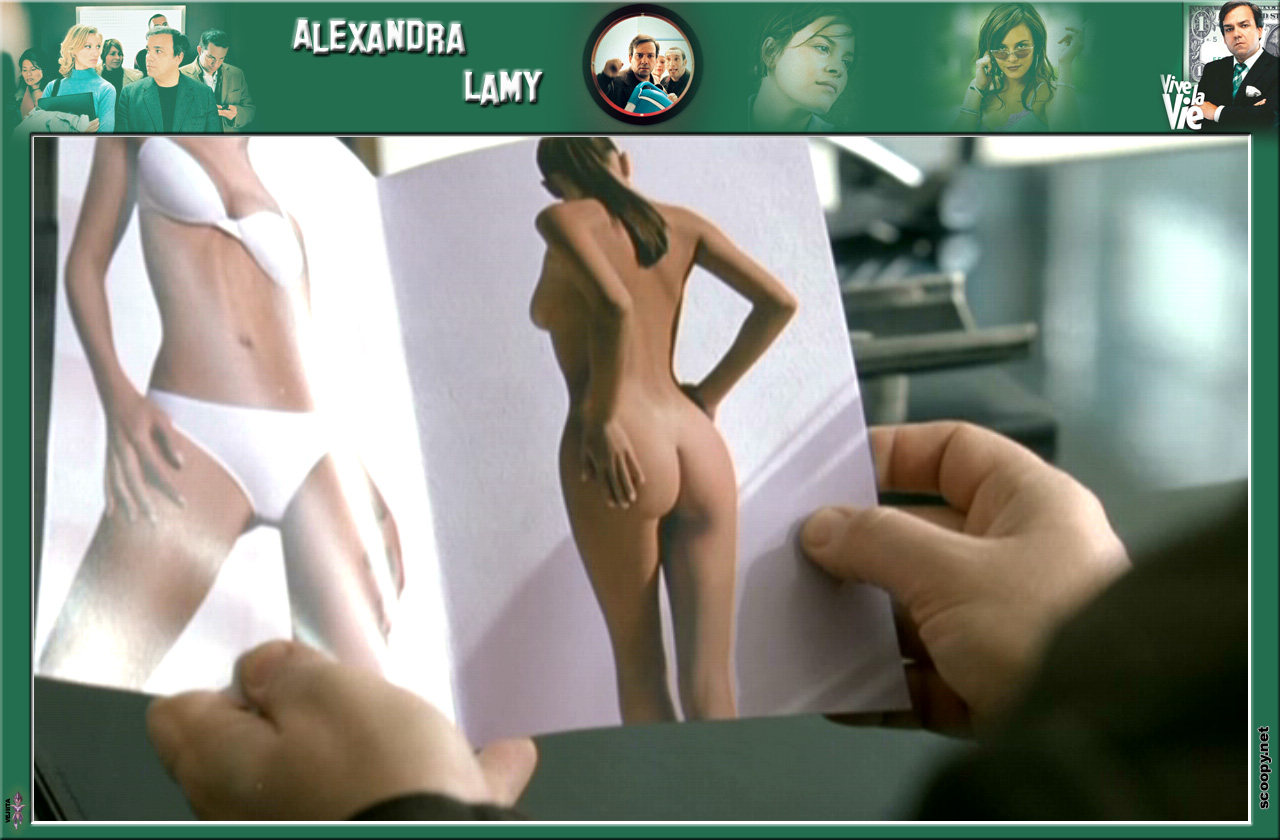 Alexandra Lamy nude pics.