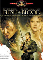 Flesh + Blood 1985 película escenas de desnudos