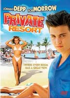 Private Resort 1985 película escenas de desnudos