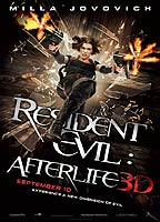 Resident Evil: Afterlife 2010 película escenas de desnudos