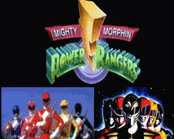 Mighty Morphin Power Rangers escenas nudistas