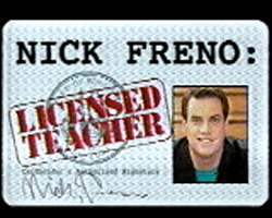 Nick Freno: Licensed Teacher escenas nudistas
