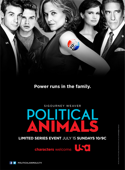 Political Animals 2012 película escenas de desnudos