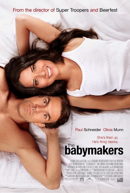 Los babymakers 2012 película escenas de desnudos