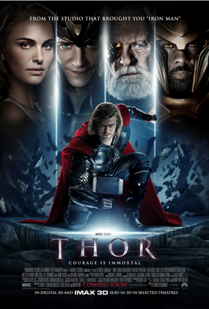 Thor 2011 película escenas de desnudos